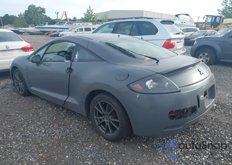2007 Mitsubishi Eclipse Gs z USA, uszkodzony, nr VIN 4A3AK24F77E012911